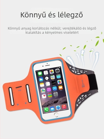 Uniszex karpánt telefonhoz futáshoz, Lycra-anyagból — kültéri sportokhoz, tartó a karon