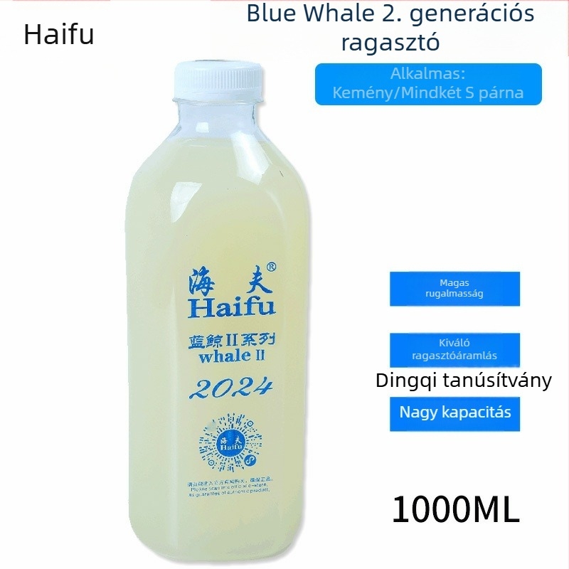 Asztalitenisz ragasztó, szerves vízoldékony ragasztó, Blue Whale 2 Gen