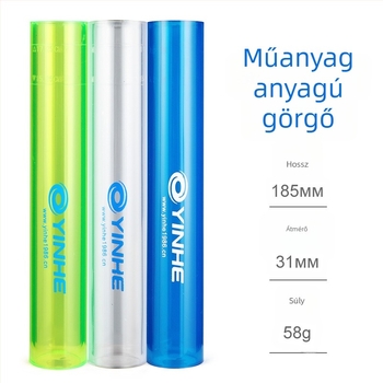 Galaxy Yinhe asztalitenisz gumira ragasztó roller és applikátor készlet, mahagóni és műanyag