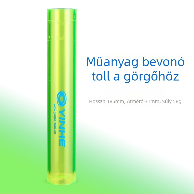 Galaxy Yinhe asztalitenisz gumira ragasztó roller és applikátor készlet, mahagóni és műanyag