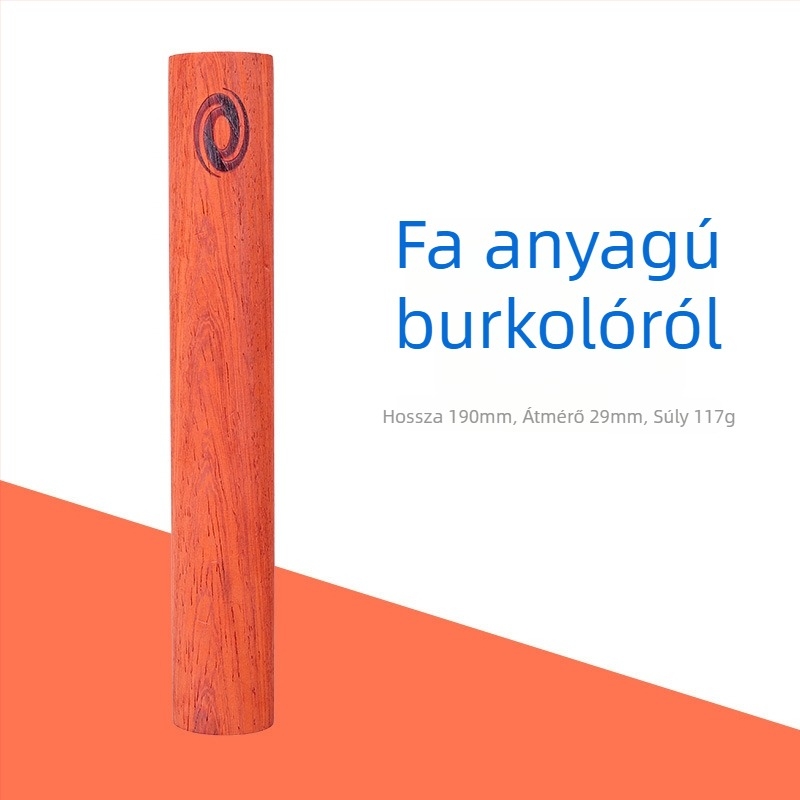 Galaxy Yinhe asztalitenisz gumira ragasztó roller és applikátor készlet, mahagóni és műanyag