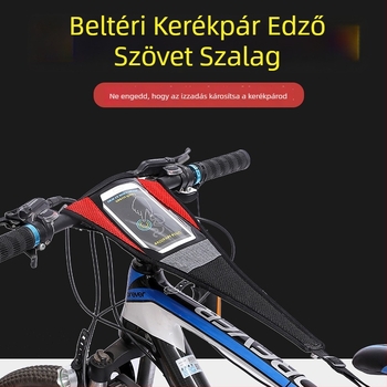 Kerékpáros izzadságszalag – Országúti és mountain bike kerékpárokhoz, vízálló denim anyag, izzadság elleni védelem, edzésfelszerelés