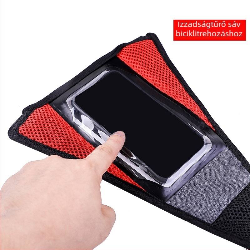 Kerékpáros izzadságszalag – Országúti és mountain bike kerékpárokhoz, vízálló denim anyag, izzadság elleni védelem, edzésfelszerelés