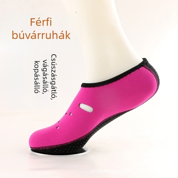 Búvár zokni nyitott lyukakkal, légáteresztő kialakítás, nylon anyag, JJF márka