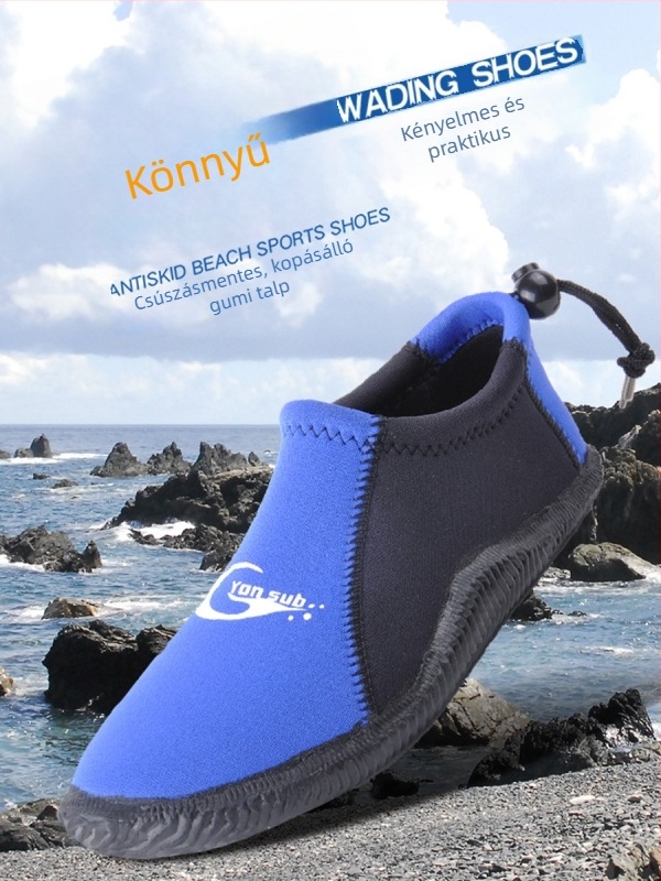 Yon Sub amfíbiai vízi cipők folyómenti túrákhoz — nylon, gyorsan száradó, csúszásmentes, alkalmasak úszásra és snorkelzésre
