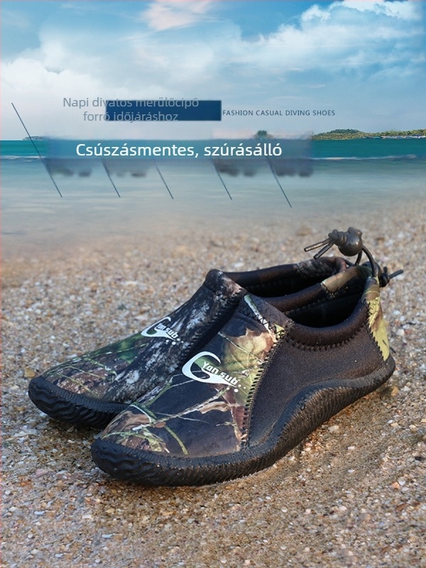 Yon Sub amfíbiai vízi cipők folyómenti túrákhoz — nylon, gyorsan száradó, csúszásmentes, alkalmasak úszásra és snorkelzésre