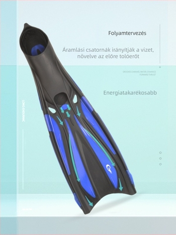 Yon Sub Uniszex snorkelús finek — PP/TPR anyag, testreszabható, magáncímkés