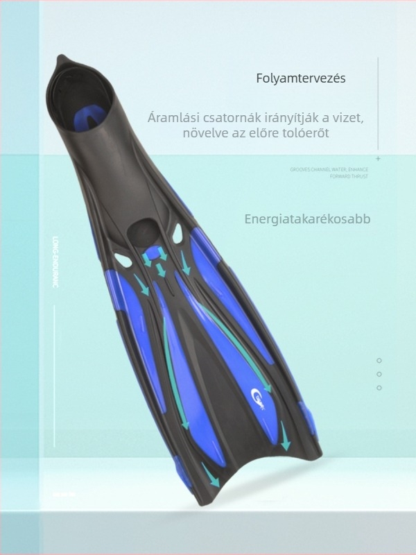 Yon Sub Uniszex snorkelús finek — PP/TPR anyag, testreszabható, magáncímkés