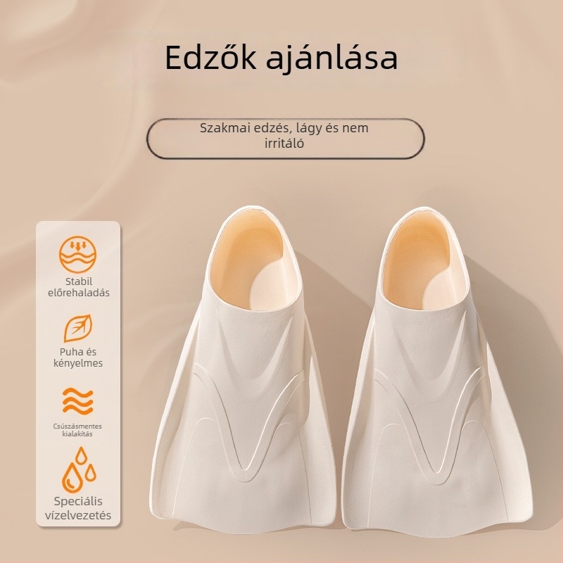 Professzionális EVA anyagú úszóuszók, rövid edzőuszók a gyorsúszáshoz, felnőtteknek és gyerekeknek, merülés
