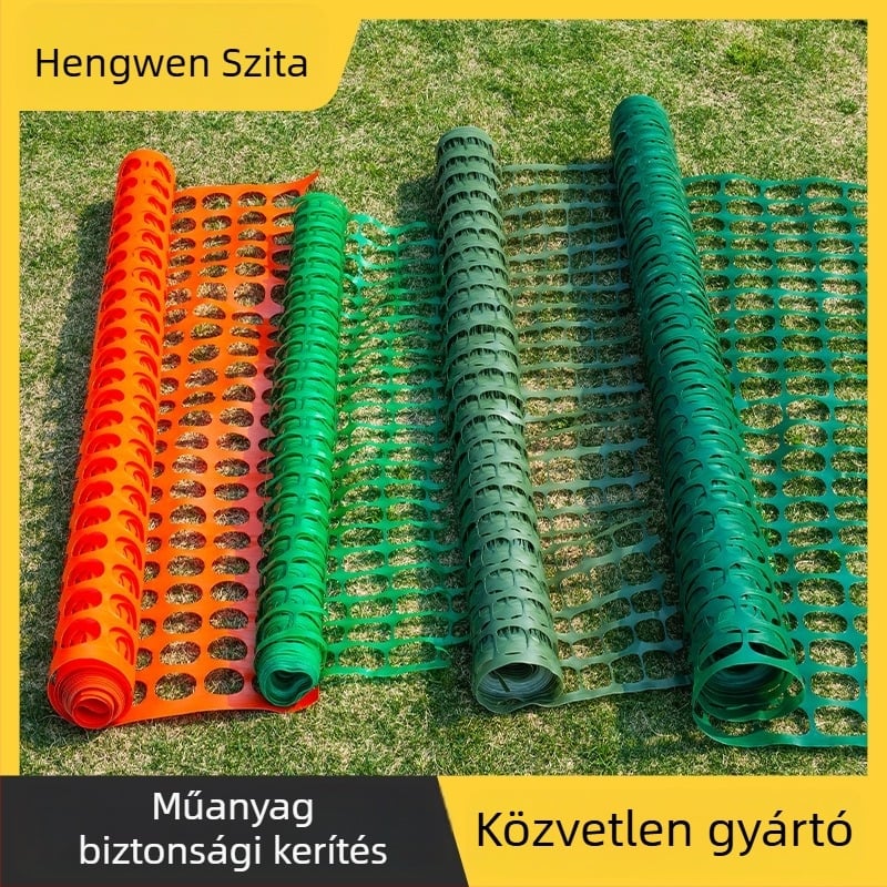 Műanyag biztonsági figyelmeztető háló építkezési területekre – Soft PE, WIN-EVER NETTING