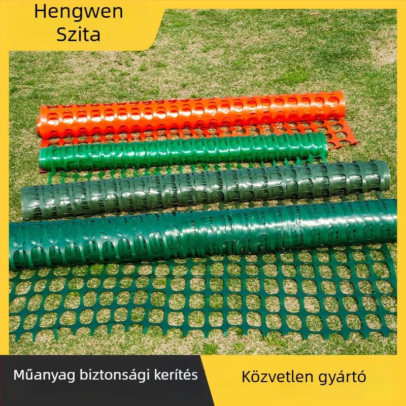 Műanyag biztonsági figyelmeztető háló építkezési területekre – Soft PE, WIN-EVER NETTING