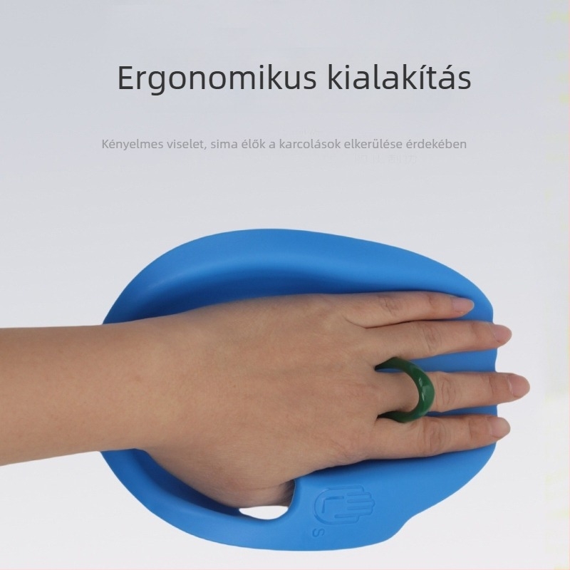 Gyermekek PVC kézlapátok úszásra – edzés szabad stílus