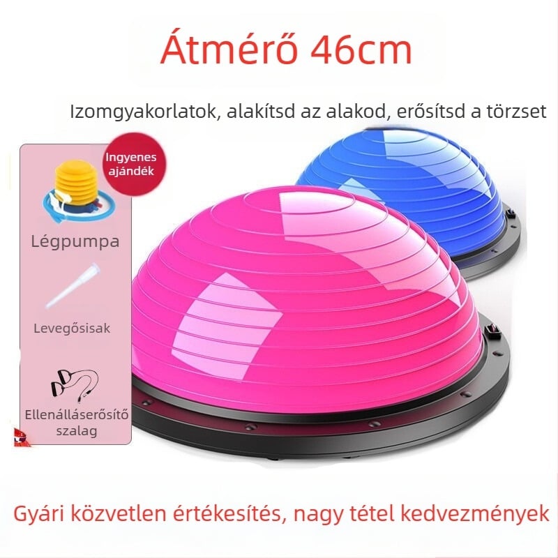 Wave Speed Ball – PVC-ből készült felfújható egyensúlylabda a törzs edzéséhez és rehabilitációhoz (4 kg)