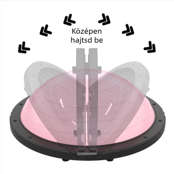 Összecsukható Wave Speed labda jóga és egyensúlyhoz – PVC, 4,2 kg, felfújható, testre szabható