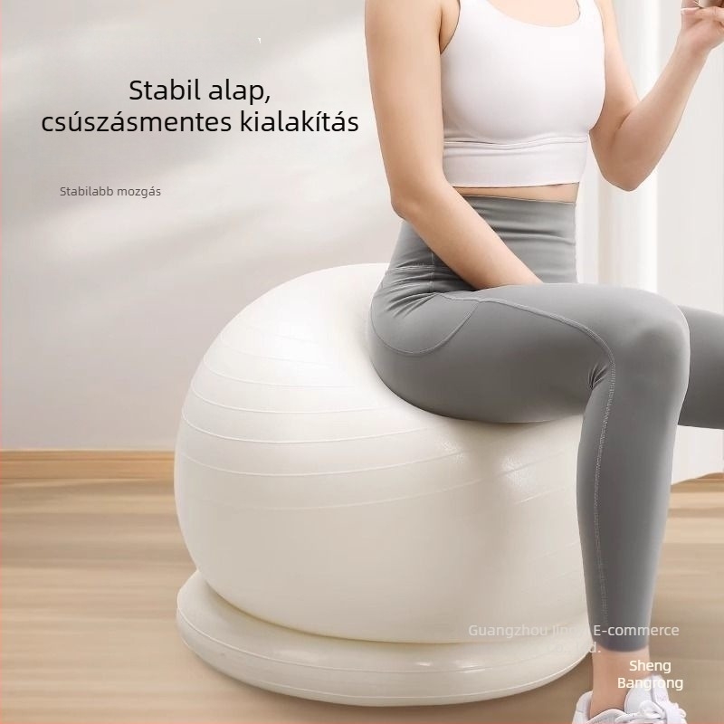 Le Series jóga labda – vastagított fitness labda terhesség és szülés utáni támogatásra
