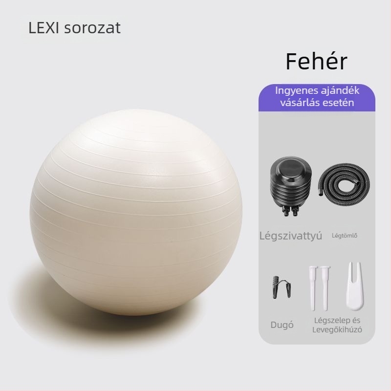 Le Series jóga labda – vastagított fitness labda terhesség és szülés utáni támogatásra