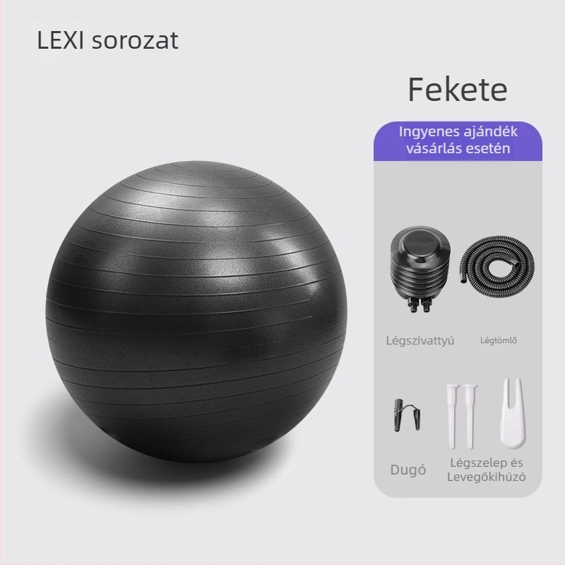 Le Series jóga labda – vastagított fitness labda terhesség és szülés utáni támogatásra