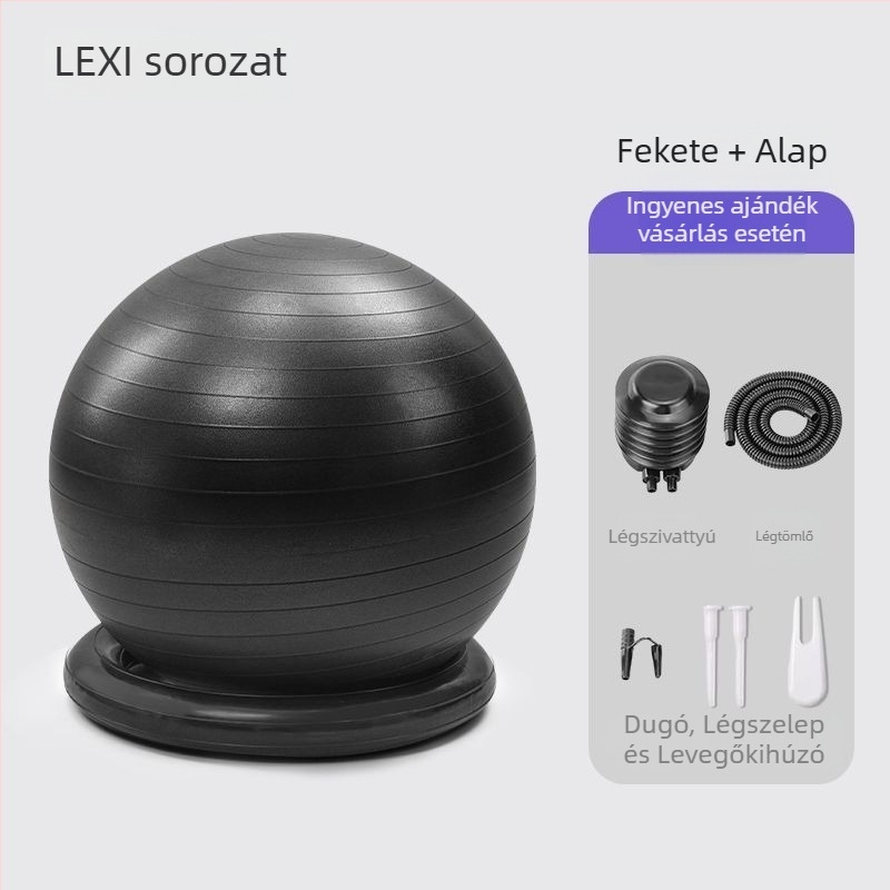 Le Series jóga labda – vastagított fitness labda terhesség és szülés utáni támogatásra