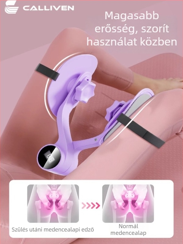Jóga láb edző ABS szalaggal a medencefenék és a belső comb izmok edzésére