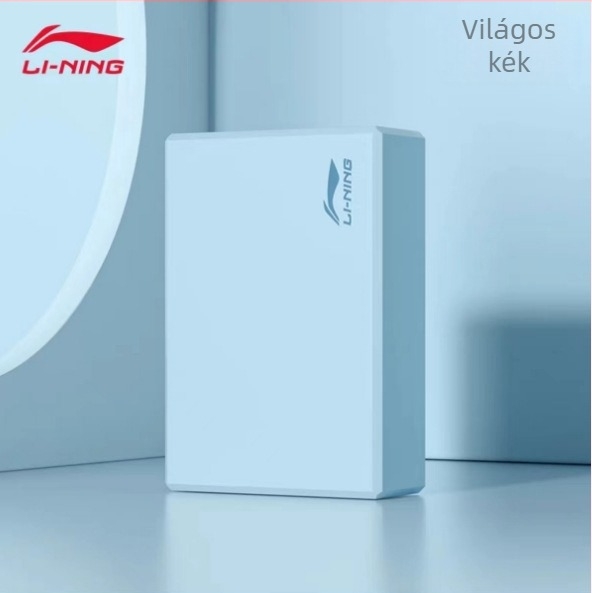 Li Ning jóga blokk, nagy sűrűségű hab, lábprés eszköz, jóga kiegészítő, Zhejiang eredetű