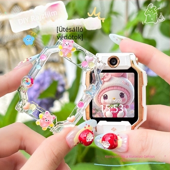 TPU védőtok Little Genius D2A/D3 és Z11/Z10/Z9/Z8 modellhez, rajzfilm DIY figura