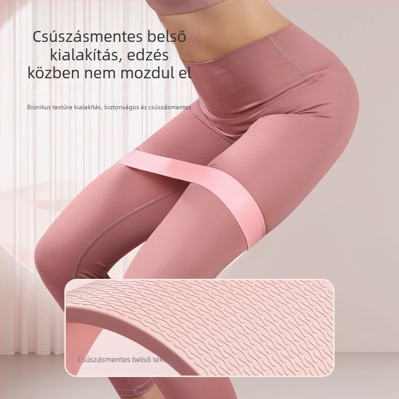 Szilikonból készült nyújtó heveder jóga és fitnesz számára — jóga segédeszköz