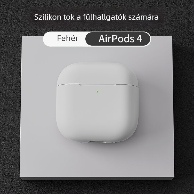 Szilikon védőtok AirPods Pro 2-hoz, AirPods 1–2 Gen-hez és AirPods 3–4 Gen-hez, gravírozott mintával