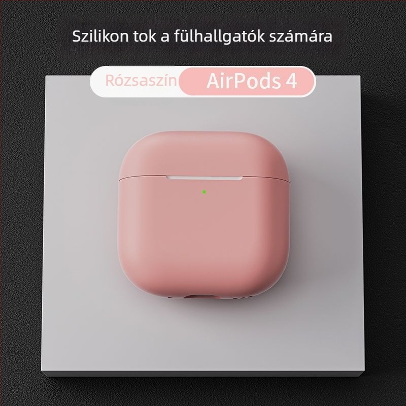 Szilikon védőtok AirPods Pro 2-hoz, AirPods 1–2 Gen-hez és AirPods 3–4 Gen-hez, gravírozott mintával