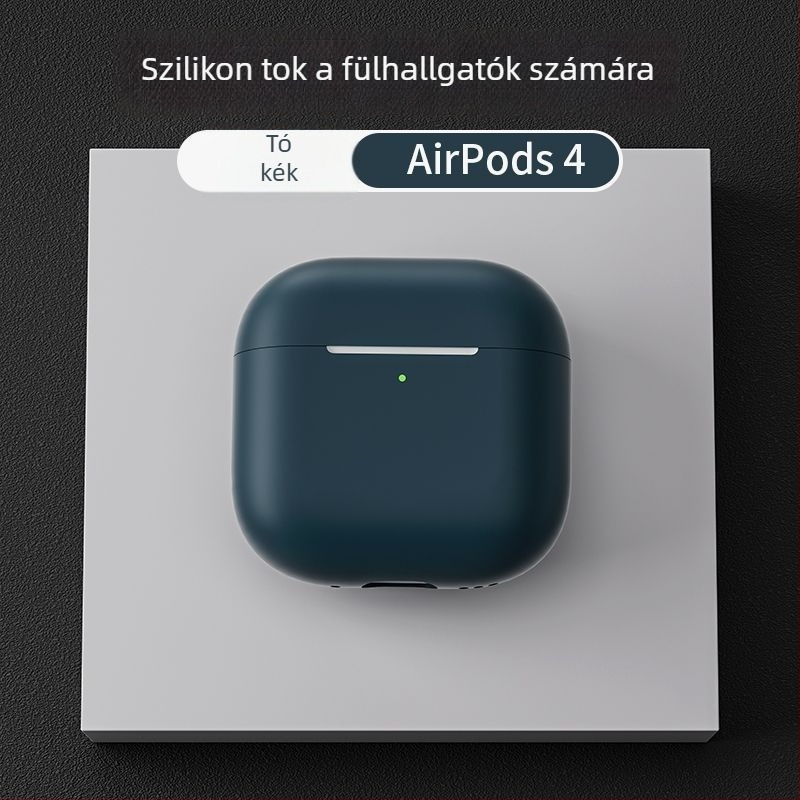 Szilikon védőtok AirPods Pro 2-hoz, AirPods 1–2 Gen-hez és AirPods 3–4 Gen-hez, gravírozott mintával