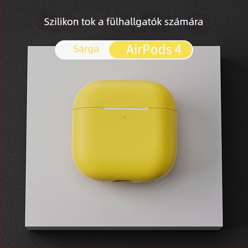 Szilikon védőtok AirPods Pro 2-hoz, AirPods 1–2 Gen-hez és AirPods 3–4 Gen-hez, gravírozott mintával