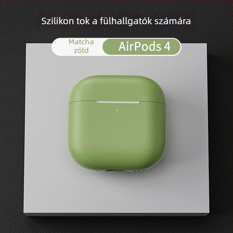 Szilikon védőtok AirPods Pro 2-hoz, AirPods 1–2 Gen-hez és AirPods 3–4 Gen-hez, gravírozott mintával