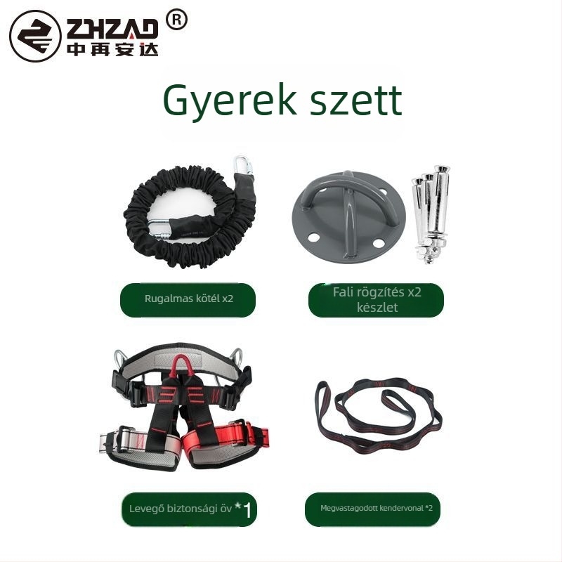 Backflip edzés segédeszköz – nyújtó heveder/jóga kötél, poliészter-pamut, Zhongre-Anda