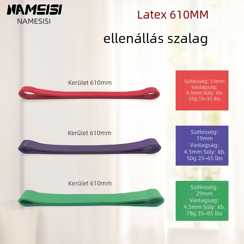 Latex ellenállás szalag sportos rehabilitációhoz | Anyag: latex; Márka: Nms; Termékkód: Nms