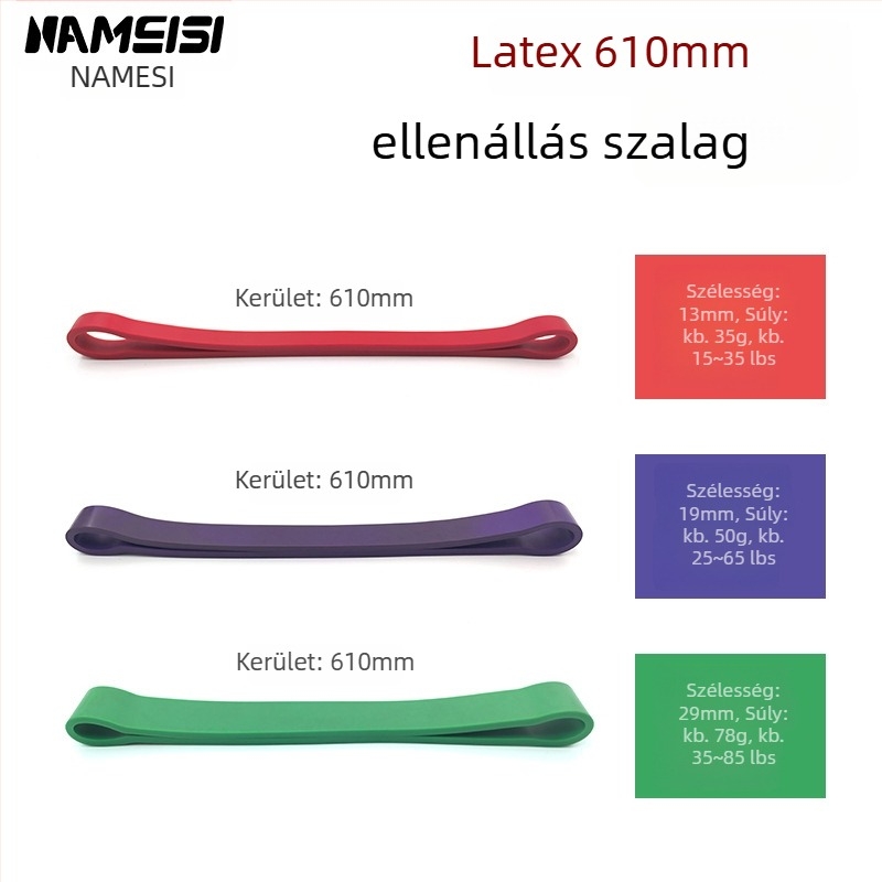 Latex ellenállás szalag sportos rehabilitációhoz | Anyag: latex; Márka: Nms; Termékkód: Nms