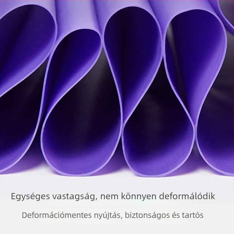Latex jóga nyújtó készlet elasztikus gyűrűvel és feszítő lemezzel — Eredet: Sanghaj