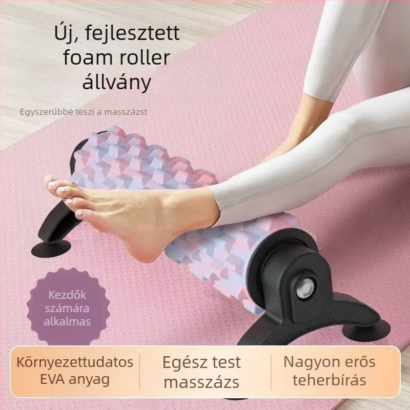 Habgörgő állvánnyal és jóga oszloppal a vádlik ellazítására és meridián masszázsra – EVA anyag, Guangdi márka