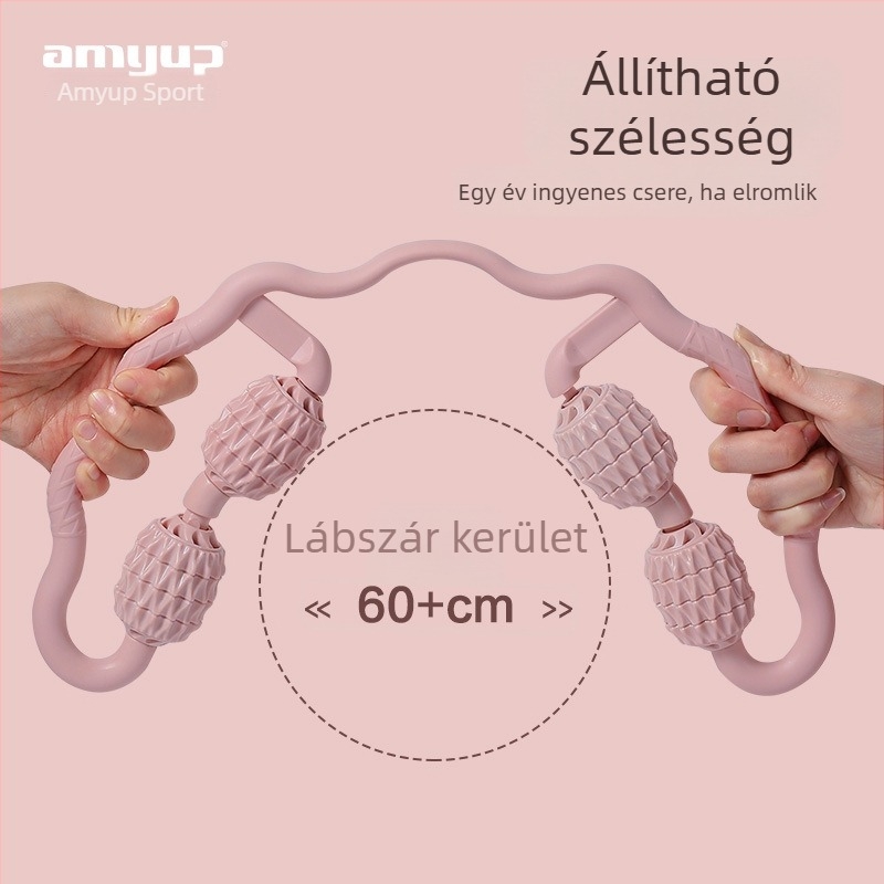 Leg Clamp Masszázs Pálca Négykerék Habrollerrel – Emmy Leg Clip New 003 Jóga és Fitnesz