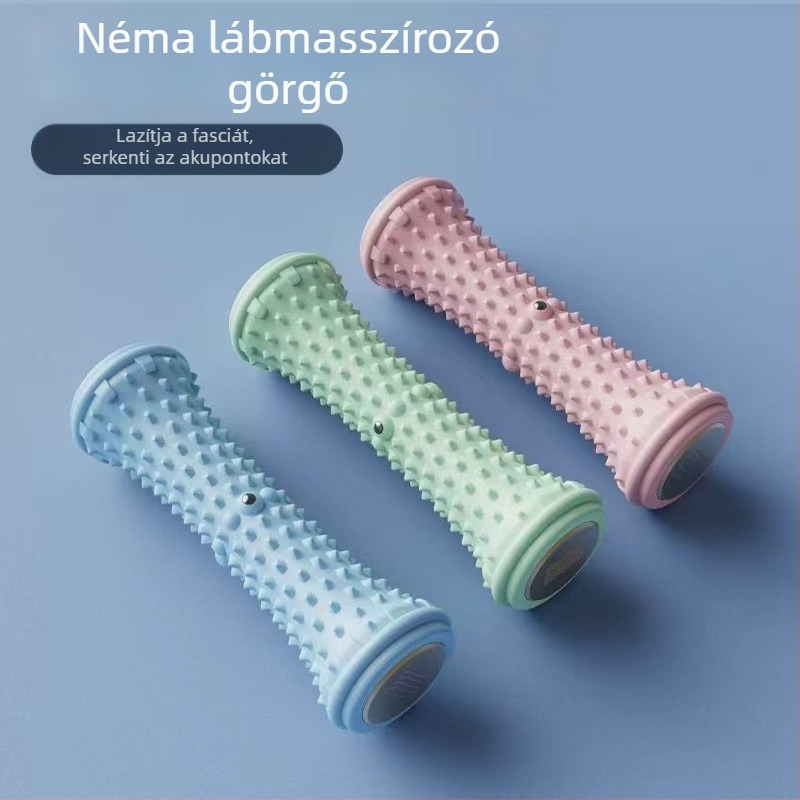 Plantáris fascia masszázsgolyó, mogyoró alakú, egy soros kialakítású, talpív masszírozására