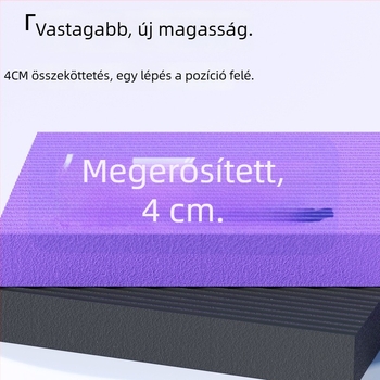 NBR egyensúlymatrac jógahoz – megnagyobbított és vastagított kivitel, törzs- és hasizom-edzéshez