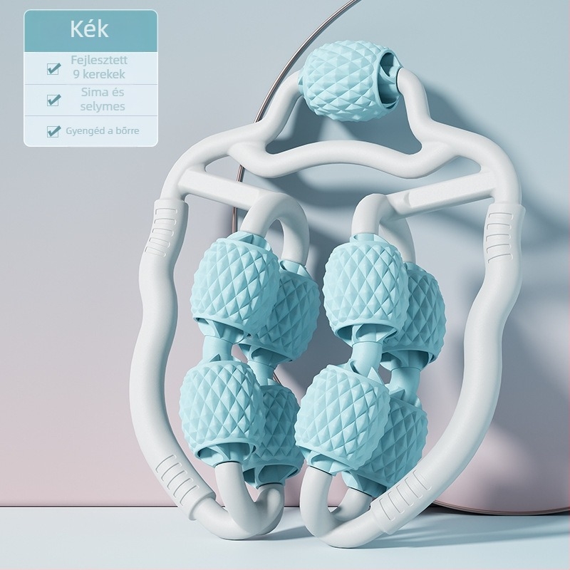 lábmasszírozó görgő-gyűrű – ABS, ADKING, jóga kiegészítők, egészséges masszázs és fitnesz