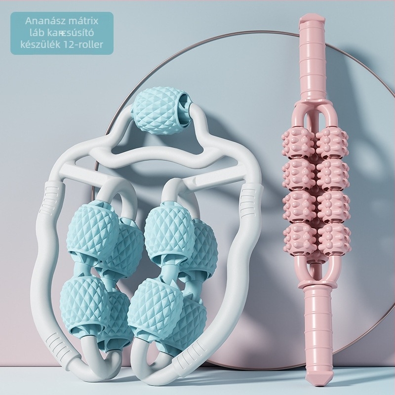 lábmasszírozó görgő-gyűrű – ABS, ADKING, jóga kiegészítők, egészséges masszázs és fitnesz