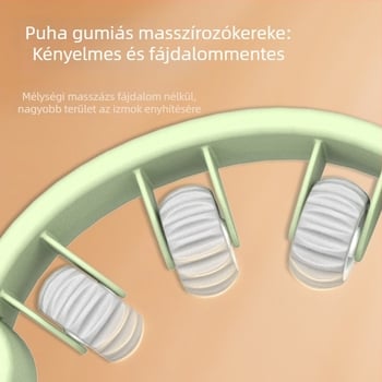 Binluo Gyűrűs Masszírozó — 13 kerék, láb-roller a combok és a vádlik számára, medencefenék izom edzés, fitness