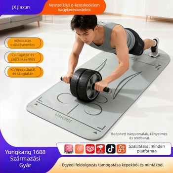 Hasizomkör matrac – Belső használatra, rezgéscsillapító, csendes, csúszásmentes, megnövelt és széles dizájn, habanyag