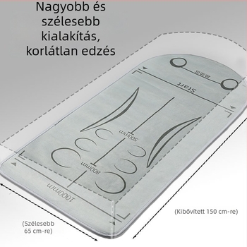 Hasizomkör matrac – Belső használatra, rezgéscsillapító, csendes, csúszásmentes, megnövelt és széles dizájn, habanyag