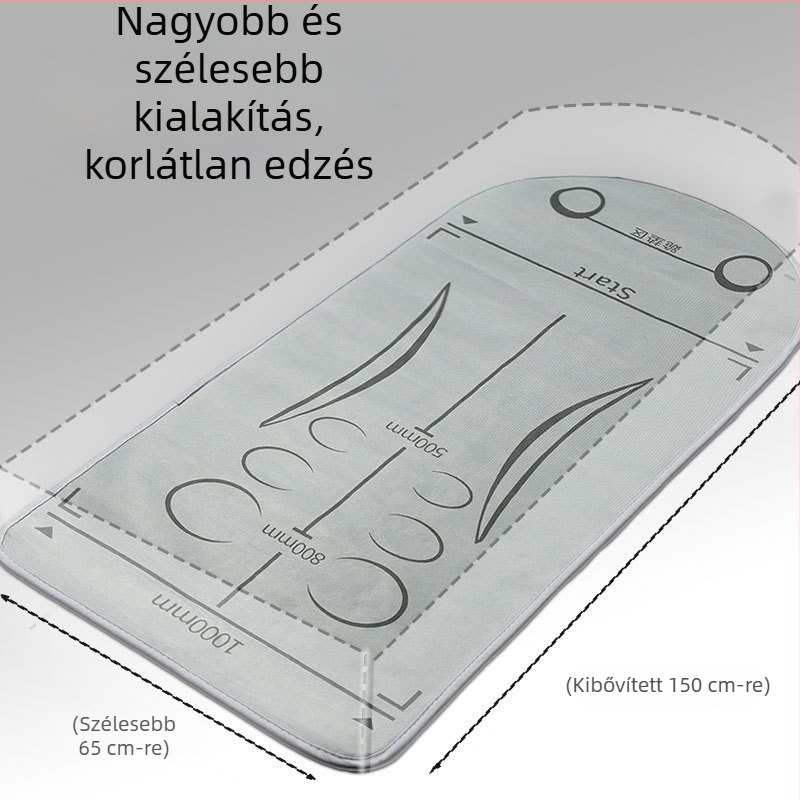 Hasizomkör matrac – Belső használatra, rezgéscsillapító, csendes, csúszásmentes, megnövelt és széles dizájn, habanyag