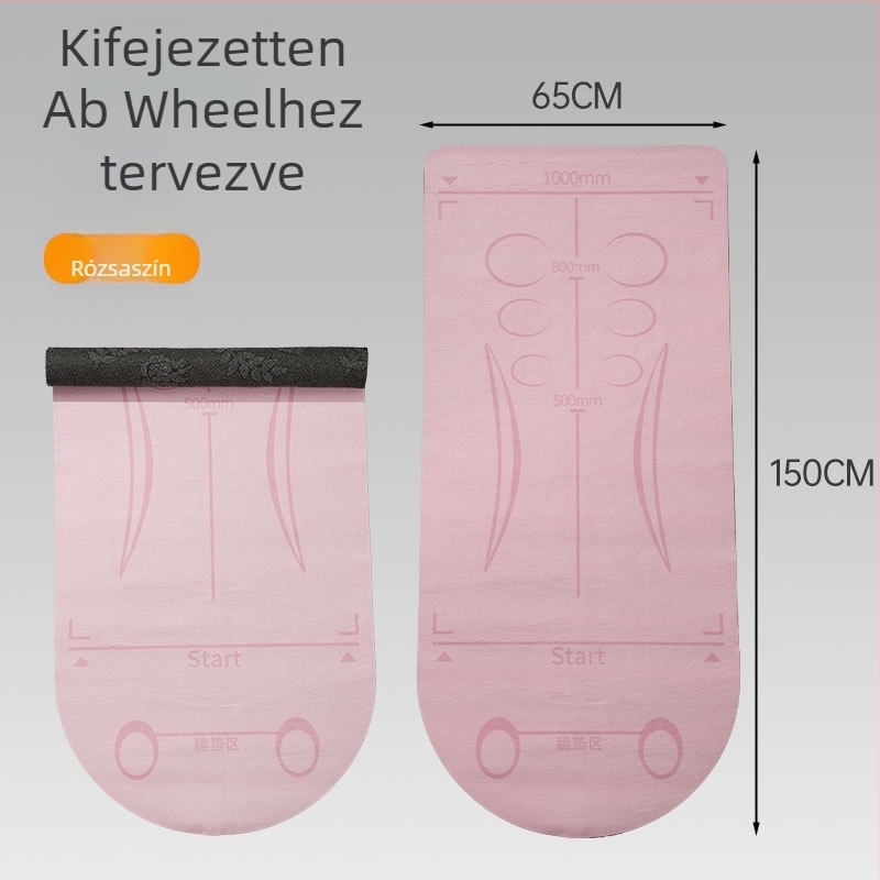 Hasizomkör matrac – Belső használatra, rezgéscsillapító, csendes, csúszásmentes, megnövelt és széles dizájn, habanyag