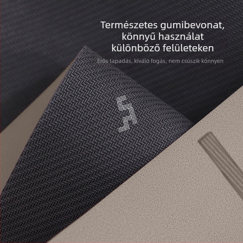 Jógaszőnyeg - összehajtható, természetes gumi, 1.5 cm vastagság, 1300 g súly, csúszásmentes