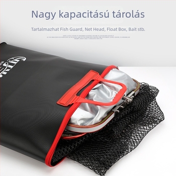 Jingle Fish Összecsukható horgászfelszerelés táska — vízálló, szagtalan, többfunkciós tároló