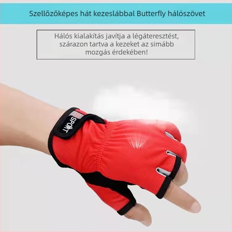 Horgászkesztyű Haoqian – háromujjas kialakítás, átszúrásálló, vízálló, lélegző, napvédő, csúszásmentes