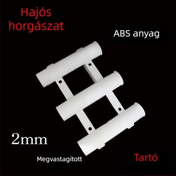 Palaemon műanyag horgászbot tartó háromcsöves tengeri horgászathoz